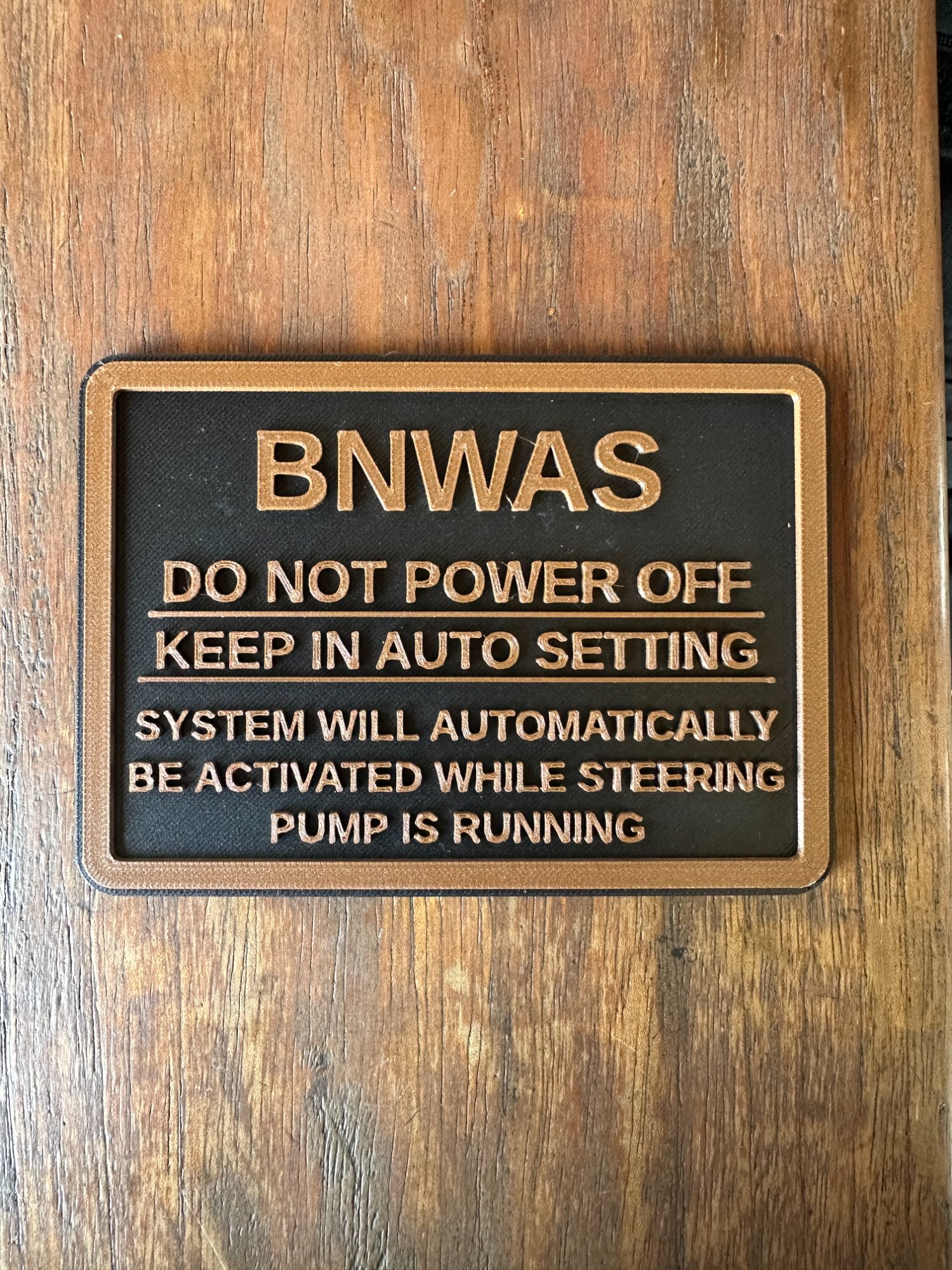 BNWAS Panel