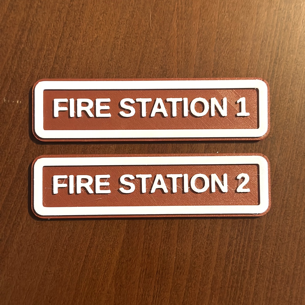 Fire Station Label