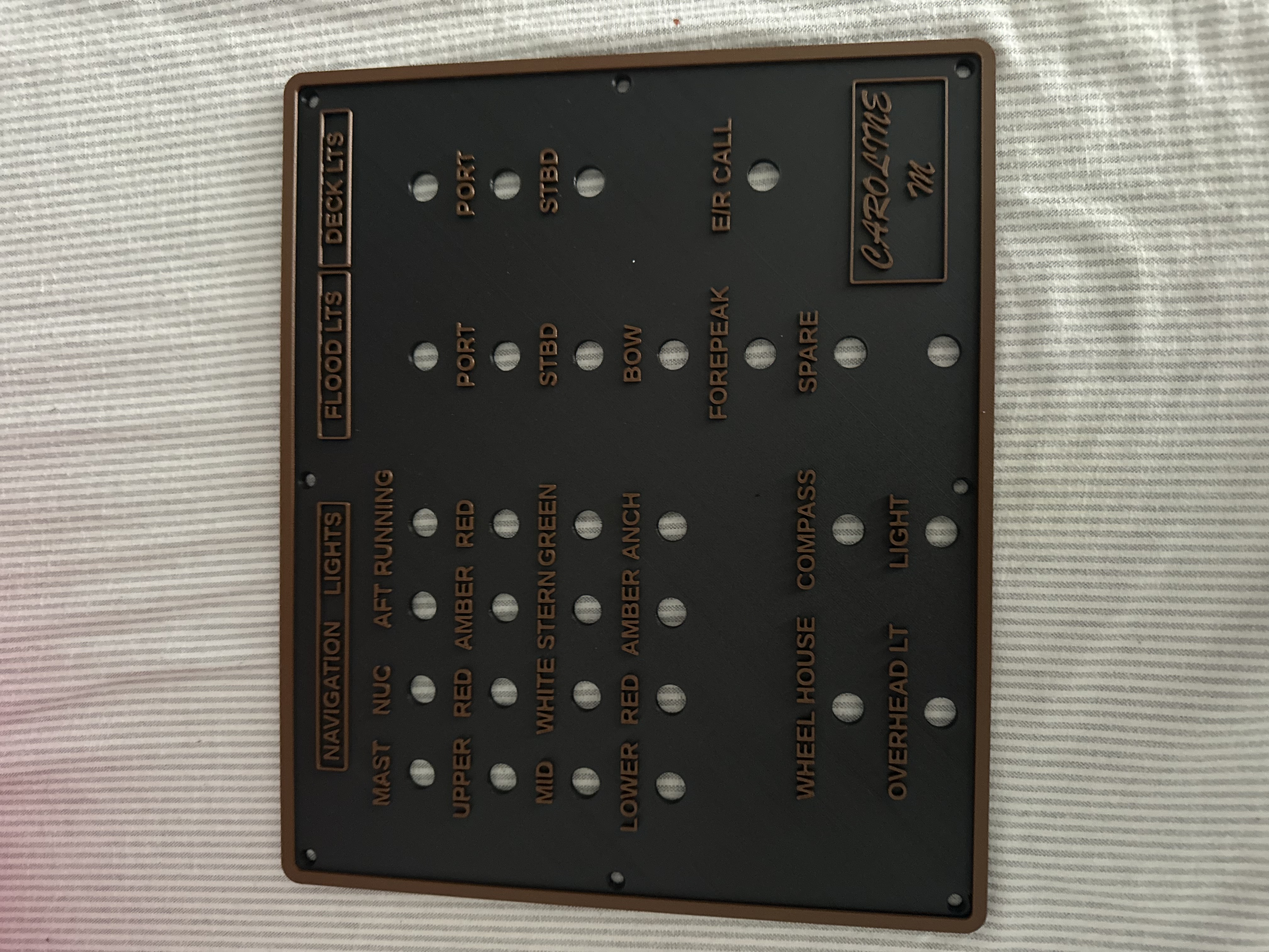 Switch Panel Detail